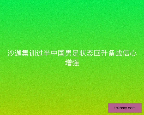 沙迦集训过半中国男足状态回升备战信心增强
